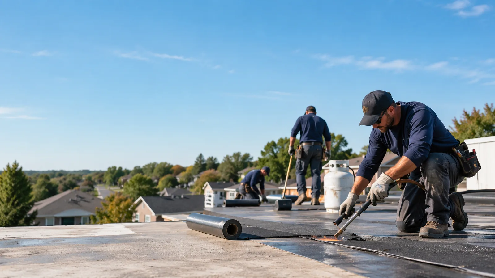 Flat Roof Leak Repair providers in Rufe, OK